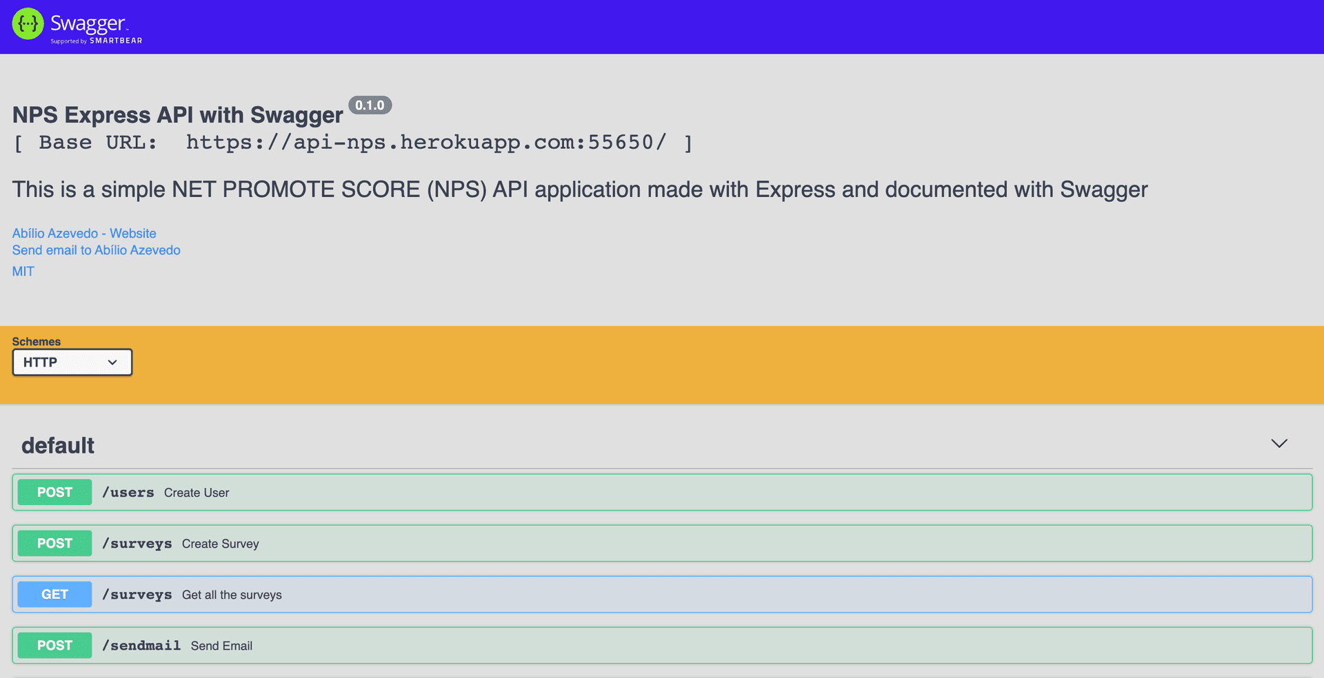 Cover Image for API NPS (Net Promote Score) - NLW4