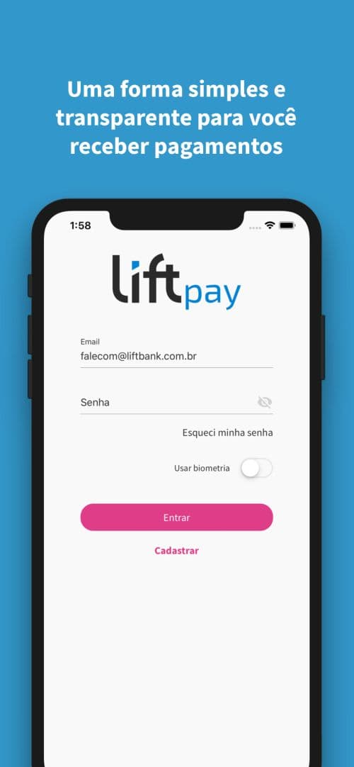 Cover Image for App LiftPay - React Native