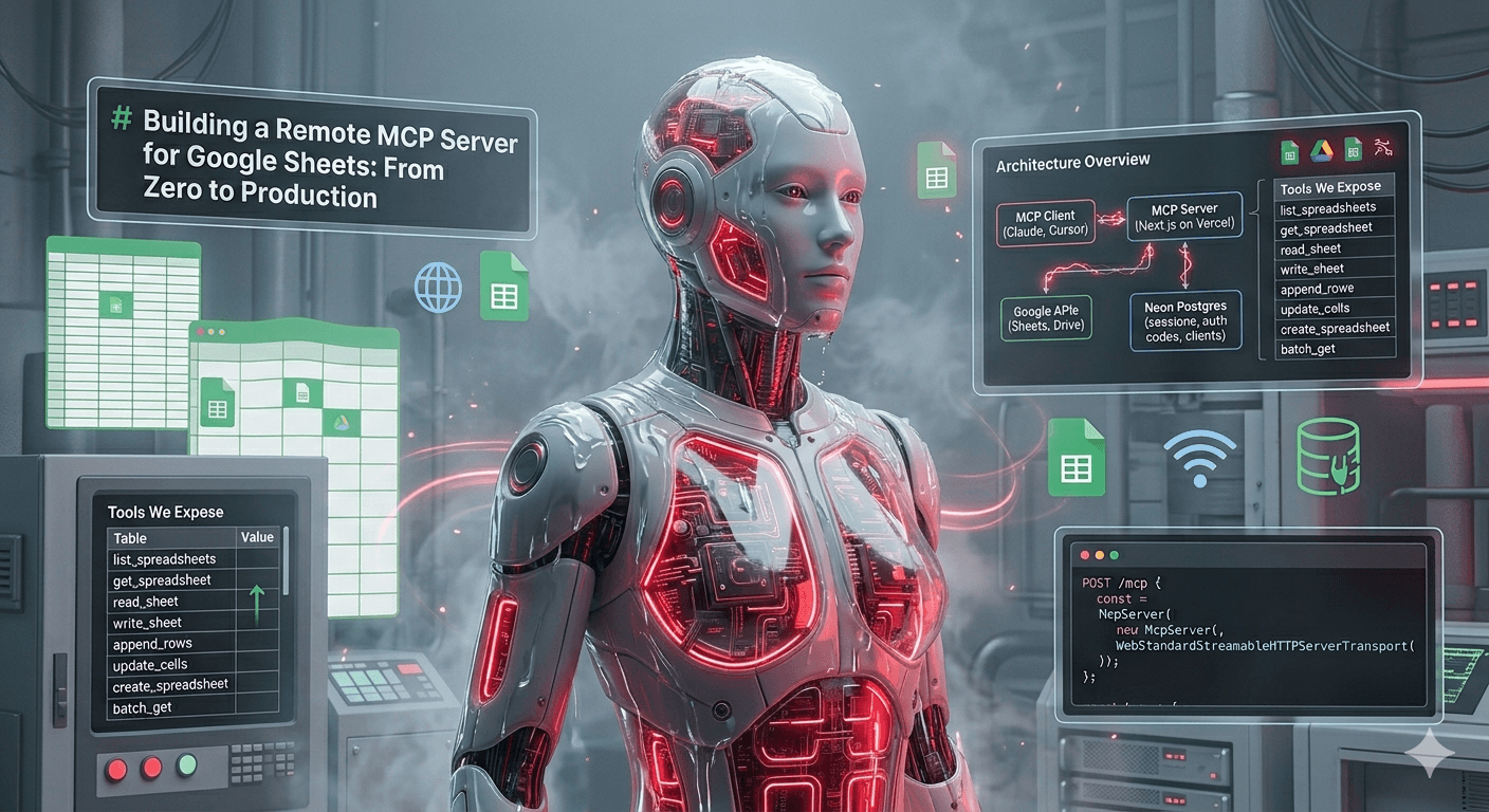 Cover Image for Construindo um Servidor MCP Remoto para o Google Sheets
